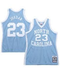 Men's Michael Jordan Carolina Blue North Carolina Tar Heels 1983-84 Authentic Throwback College Jersey Large