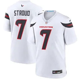 Men's Houston Texans C.J. Stroud Nike White Game Jersey Size XL