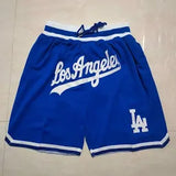 Los Angeles Dodgers Shorts Just Don Size Medium