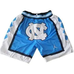 Sports High Quality NCAA Tar Heels Basketball Shorts Men’s Size XL