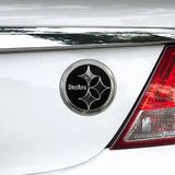 Pittsburgh Steelers Chrome Auto Emblem