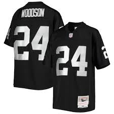 Men's Oakland Raiders Charles Woodson Mitchell & Ness Black 1998 Men’s Size Large