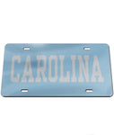 North Carolina Tar Heels Mirror Car License Plate