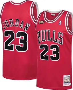 Michael Jordan 97-98 Finals Patch NBA Stitched Jersey Men’s Size Medium