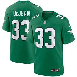 Cooper DeJean Philadelphia Eagles Jersey – Kelly Green Men’s Size XXXLarge