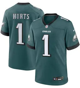 Men's Philadelphia Eagles Jalen Hurts Jersey Size XLarge