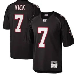 Michael Vick Atlanta Falcons 2002 Retired Player Replica Jersey - Black Men’s Size XXL