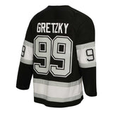 Wayne Gretzky Los Angeles Kings 1992/93 Captain Patch Blue Line Player Jersey – Black Men’s Size Small