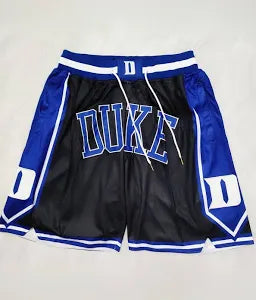 Men's Duke University Short Pants Stitched With Pocket Size XLarge