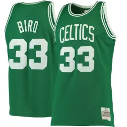 Larry Bird Boston Celtics Mitchell & Ness Hardwood Classics Swingman Jersey – Kelly Green Men’s Size XL