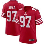 Men's San Francisco 49ers Nick Bosa Nike Scarlet Team Legend Player Performance Top Size Small