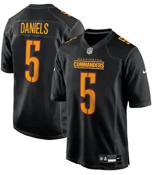 Men's Washington Commanders Jayden Daniels Jersey Size Large