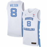 Caleb Wilson UNC Tar Heels White jersey with American Flag and ACC Patch Men’s Size XXXXL (4X)