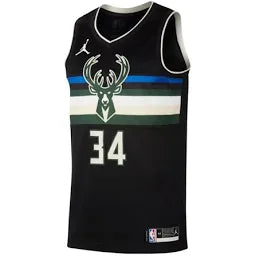 Nike Giannis Antetokounmpo Bucks Statement Jersey Men’s Size Small