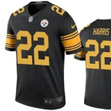 NAJEE HARRIS NIKE PITTSBURGH STEELERS MENS BLACK JERSEY Size Small