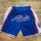 Atlanta Braves Just Don Shorts Men’s Size Medium