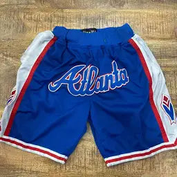 Atlanta Braves Just Don Shorts Men’s Size Medium