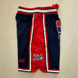Team USA The Dream Team Basketball Just Don Shorts Men’s Size XLarge