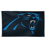 Carolina Panthers 3 Ft x 5 Ft Flag Black