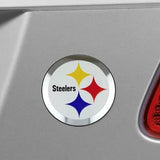 Pittsburgh Steelers Color Chrome Auto Emblem