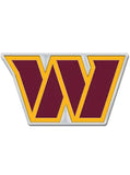 Washington Commanders Color Chrome Auto Emblem