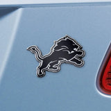 Detroit Lions Chrome Auto Emblem
