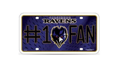 Baltimore Ravens #1 License Plate