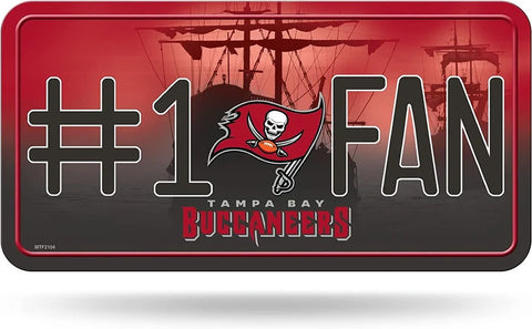 Tampa Bay Buccaneers #1 License Plate