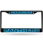 Carolina Panthers Black License Plate Frame