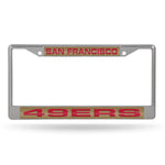 San Francisco 49ers License Plate Frame