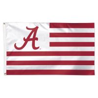 Alabama Crimson Tide Striped Flag 3'x5'